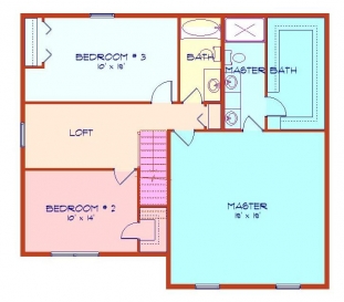 The Sophia B - Second Floor-Standard Layout